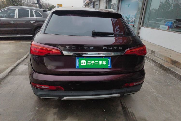 Used Zotye SR7 2017 1.5T CVT Cube Heart Edition Rear