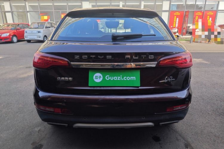 Used Zotye SR7 2017 1.5T Manual - Magic Cube Heart Edition Rear