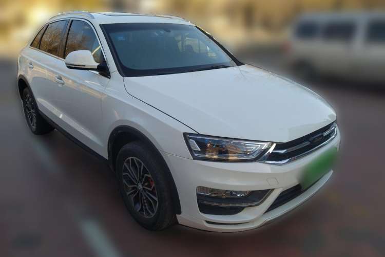 Used Zotye SR7 2017 1.5T CVT Cube Dream Edition Front Right 45 Deg