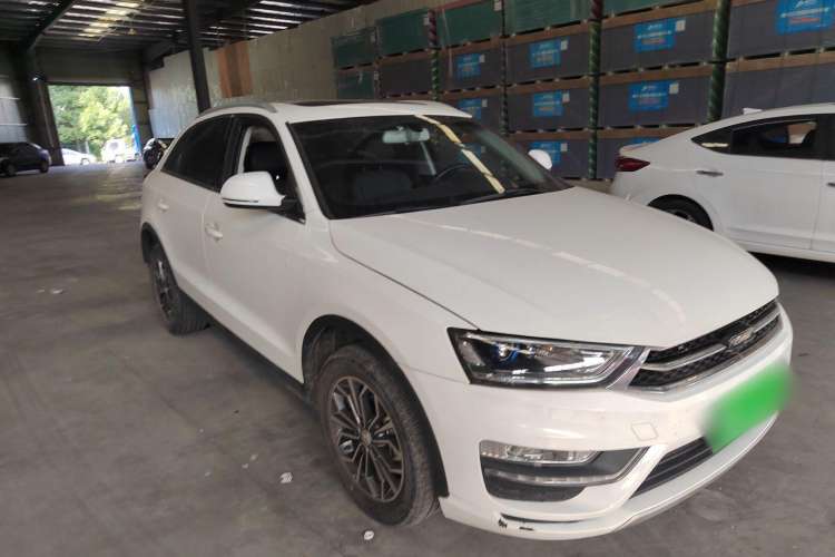 Used Zotye SR7 2017 1.5T CVT Cube Dream Edition Front Right 45 Deg