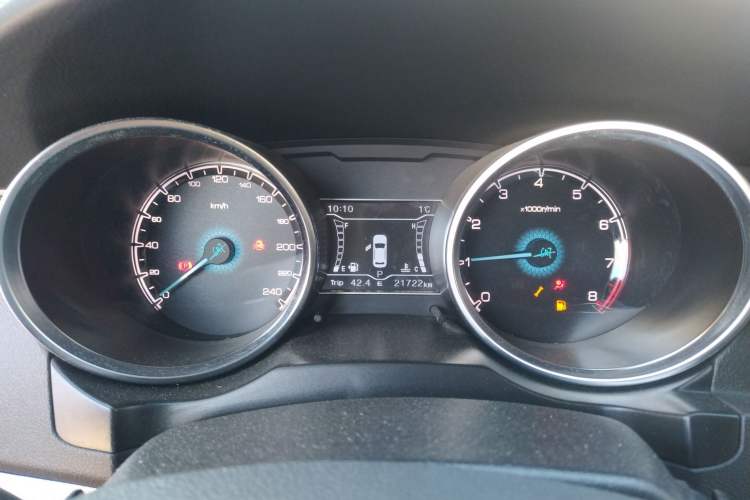 Used Zotye SR7 2017 1.5T CVT Cube Dream Edition Instrument Cluster