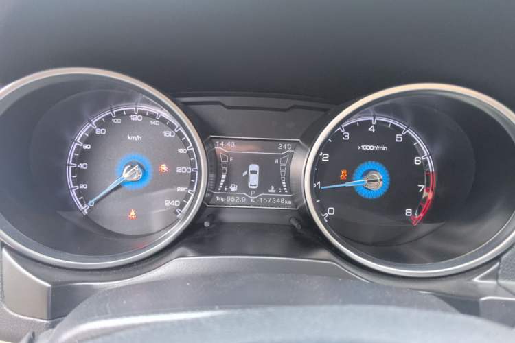 Used Zotye SR7 2017 1.5T CVT Cube Dream Edition Instrument Cluster