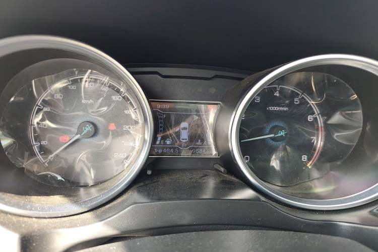 Used Zotye SR7 2017 1.5T CVT Cube Dream Edition Instrument Cluster