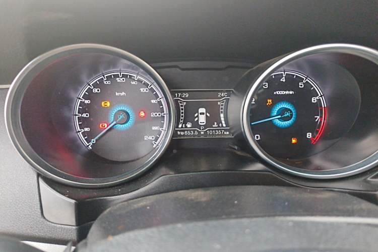 Used Zotye SR7 2017 1.5T CVT Cube Dream Edition Instrument Cluster