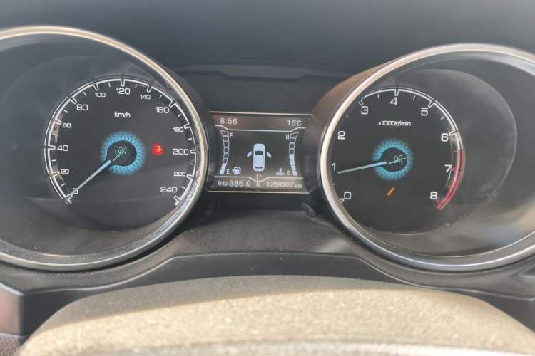 Used Zotye SR7 2017 1.5T CVT Cube Dream Edition Instrument Cluster