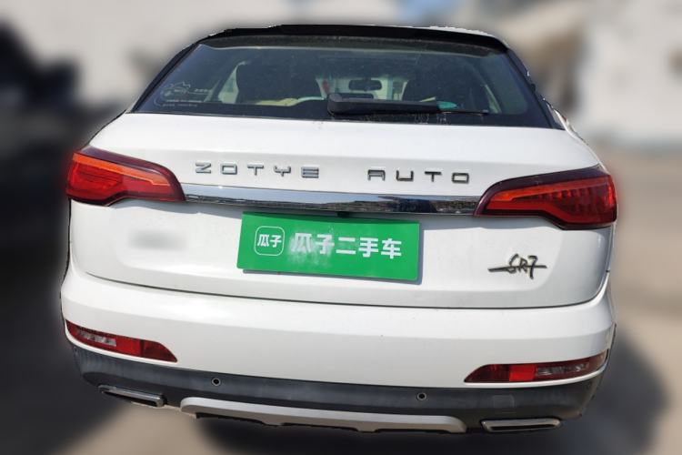Used Zotye SR7 2017 1.5T CVT Cube Dream Edition Rear