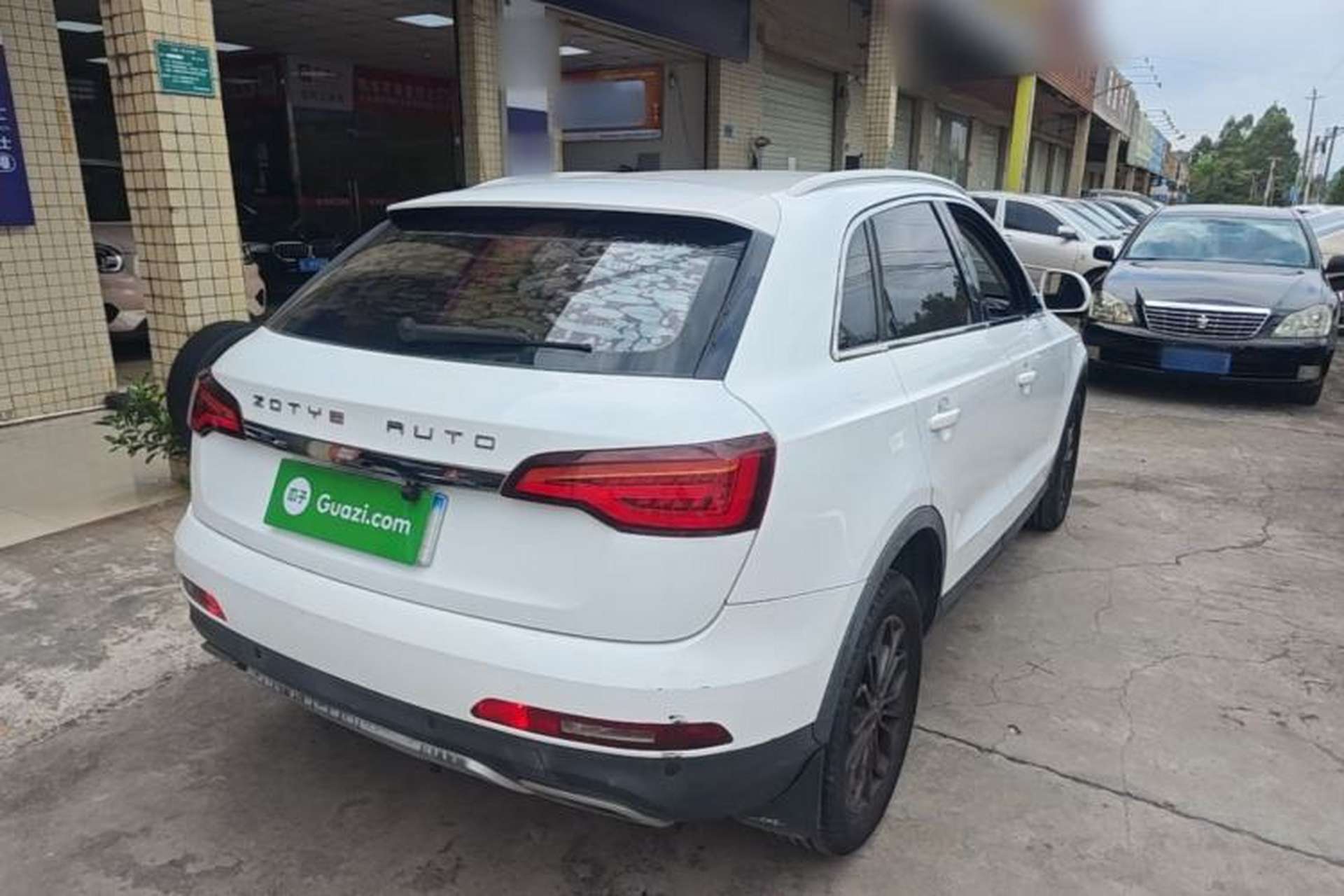 Used Zotye SR7 2017 1.5T CVT Cube Road Edition Rear Right 45 Deg