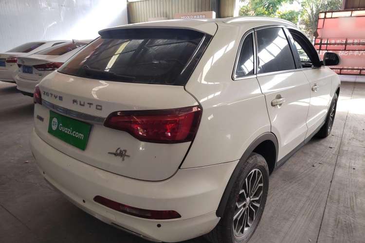 Used Zotye SR7 2017 1.5T CVT Cube Dream Edition Rear Right 45 Deg