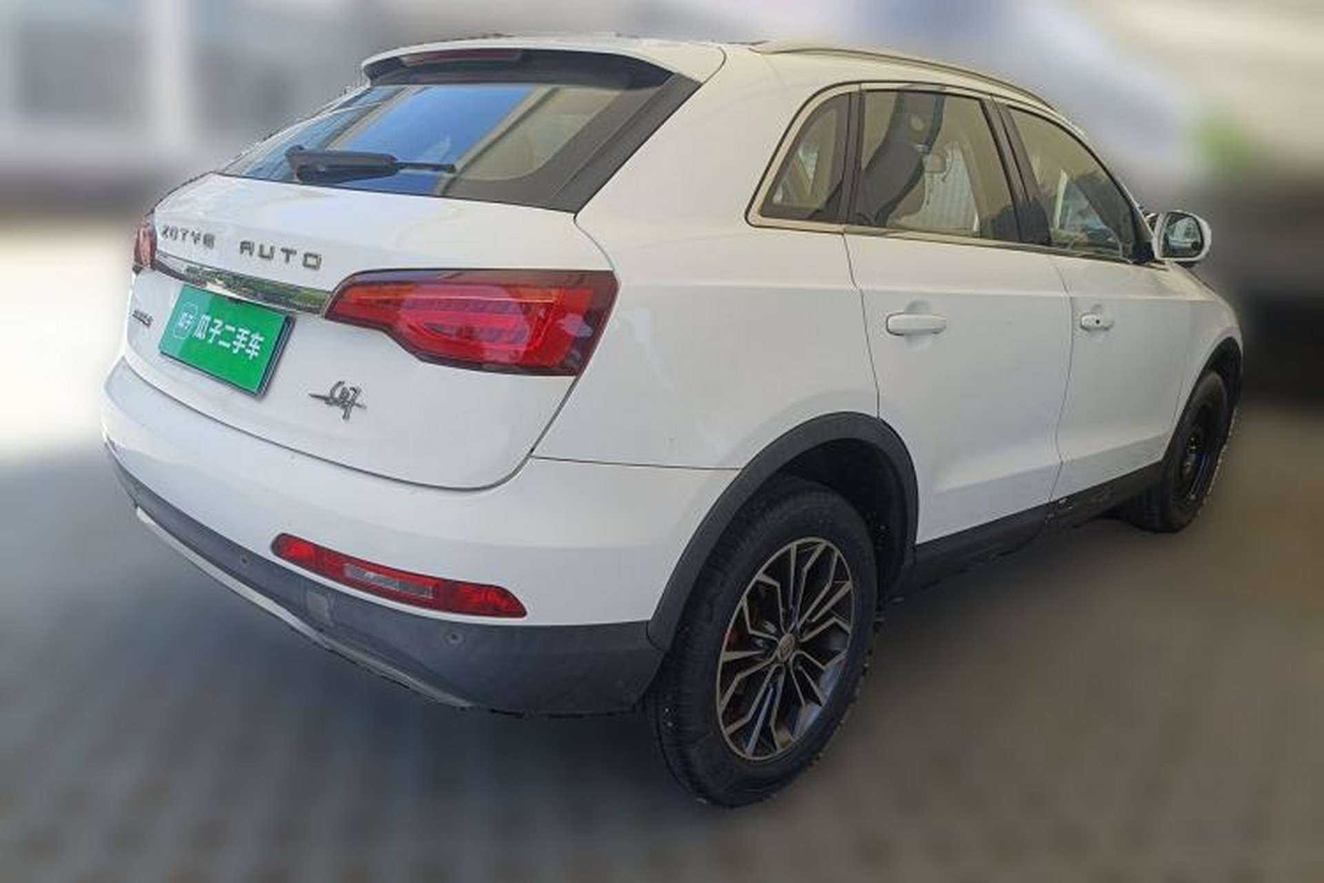 Used Zotye SR7 2017 1.5T CVT Cube Dream Edition Rear Right 45 Deg