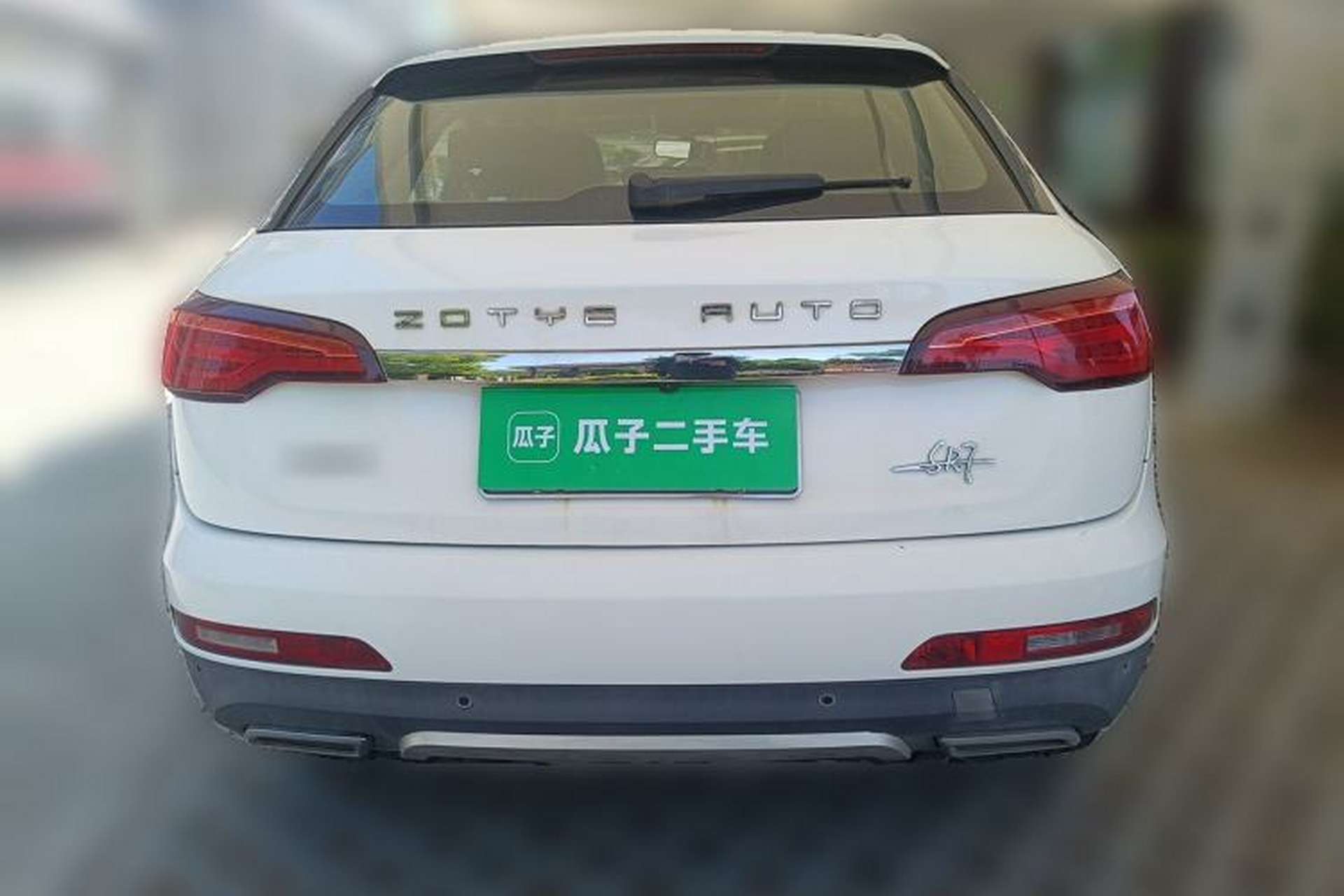 Used Zotye SR7 2017 1.5T CVT Cube Dream Edition Rear