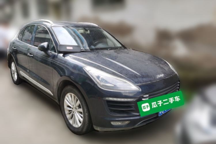 Used Zotye SR9 2017 2.0T Automatic Ultimate Edition Front Right 45 Deg