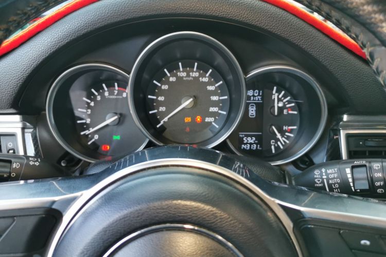 Used Zotye SR9 2017 2.0T Manual "Ultimate Heart" Edition Instrument Cluster