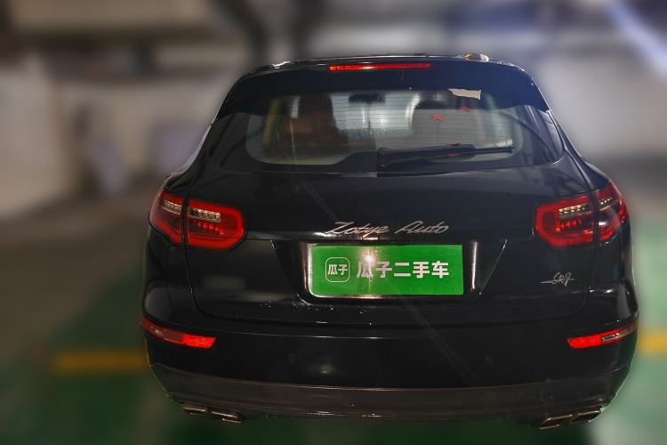 Used Zotye SR9 2017 2.0T Automatic Ultimate Light Edition Rear