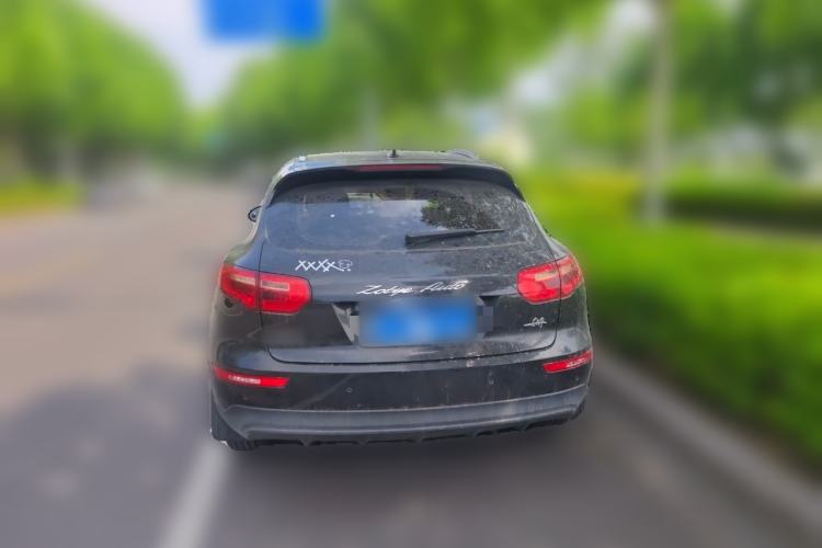 Used Zotye SR9 2017 2.0T Automatic Ultimate Road Edition Rear