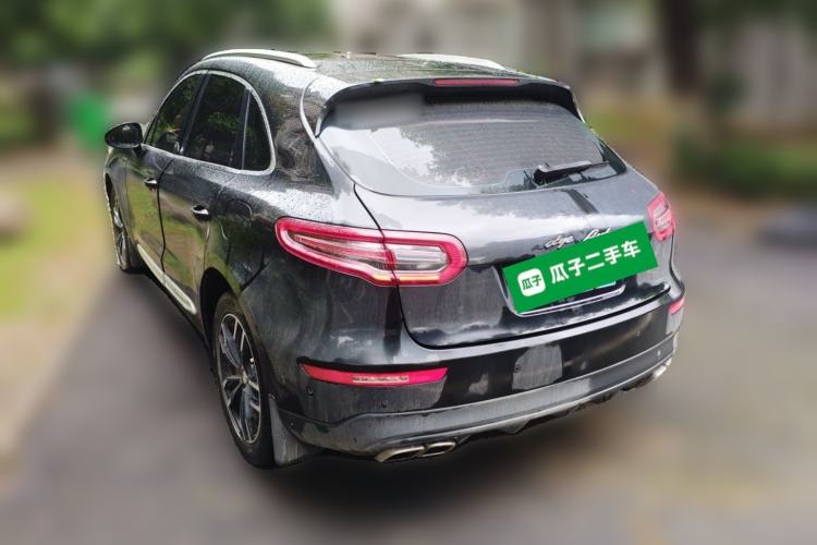 Used Zotye SR9 2017 2.0T Automatic Ultimate Dream Edition Rear Left 45 Deg