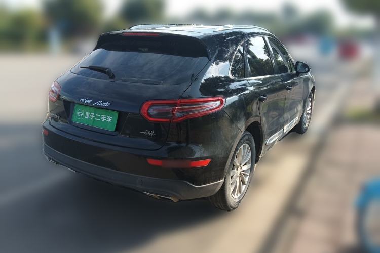 Used Zotye SR9 2017 2.0T Manual "Ultimate Heart" Edition Rear Right 45 Deg