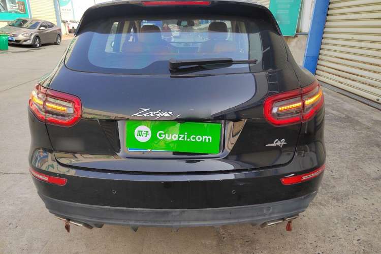 Used Zotye SR9 2017 2.0T Manual "Ultimate Heart" Edition Rear