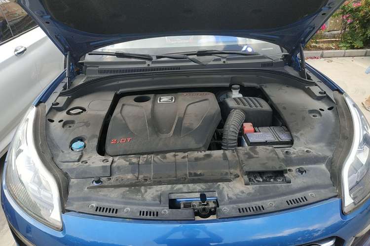 Used Zotye SR9 2017 2.0T Manual "Ultimate Light" Edition Engine Bay