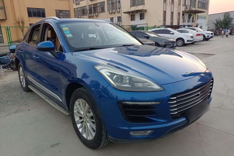 Used Zotye SR9 2017 2.0T Manual "Ultimate Light" Edition Front Right 45 Deg