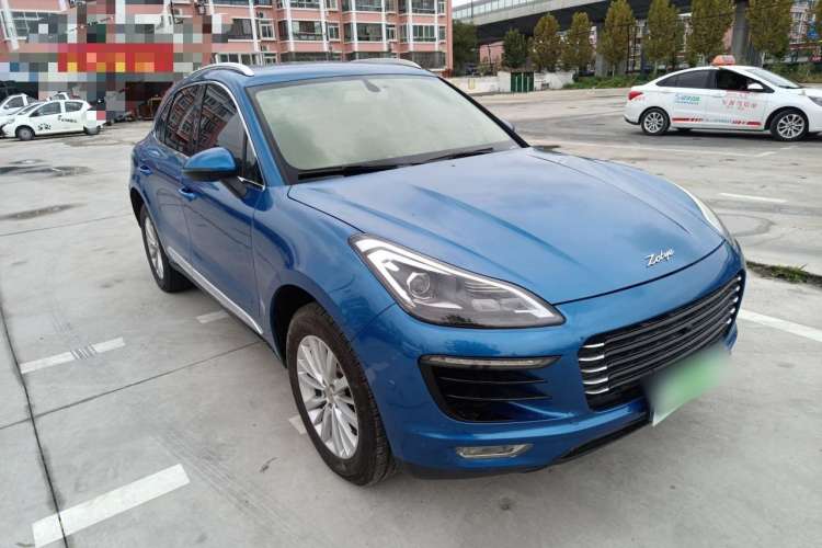 Used Zotye SR9 2017 2.0T Automatic Ultimate Road Edition Front Right 45 Deg