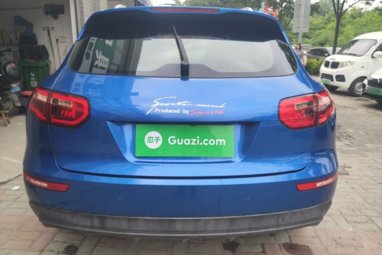 Used Zotye SR9 2017 2.0T Manual "Ultimate Road" Edition Rear