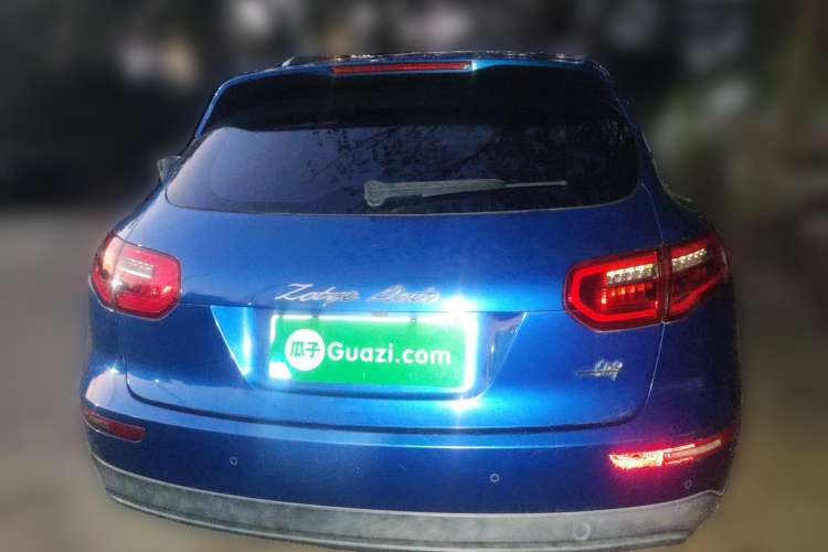 Used Zotye SR9 2017 2.0T Automatic Ultimate Road Edition Rear