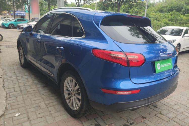 Used Zotye SR9 2017 2.0T Manual "Ultimate Road" Edition Rear Left 45 Deg