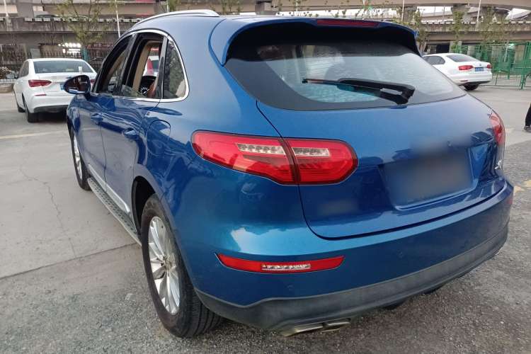 Used Zotye SR9 2017 2.0T Manual "Ultimate Light" Edition Rear Left 45 Deg