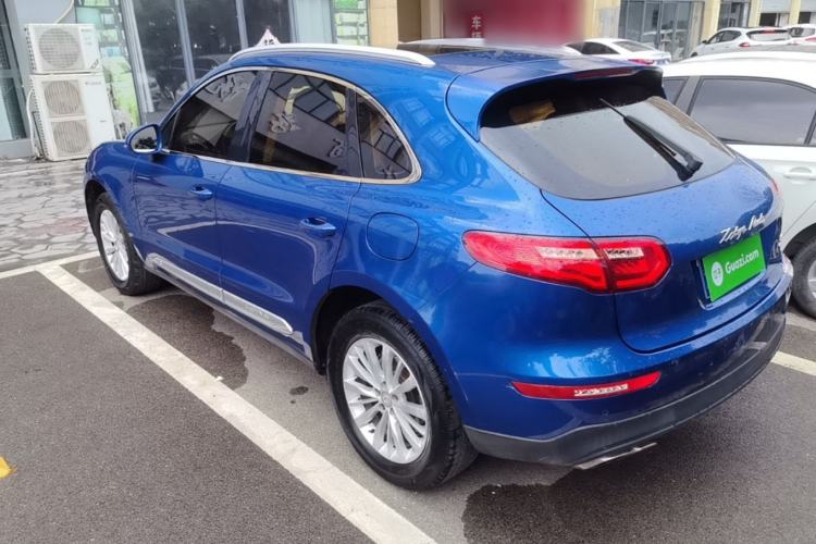 Used Zotye SR9 2017 2.0T Manual "Ultimate Light" Edition Rear Left 45 Deg