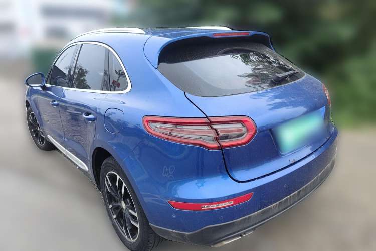 Used Zotye SR9 2017 2.0T Automatic Ultimate Dream Edition Rear Left 45 Deg