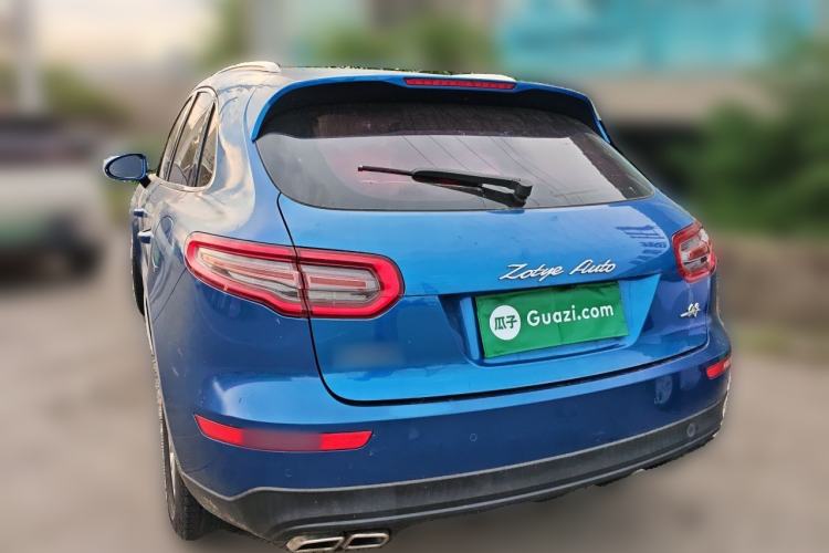 Used Zotye SR9 2017 2.0T Automatic Ultimate Edition Rear Left 45 Deg