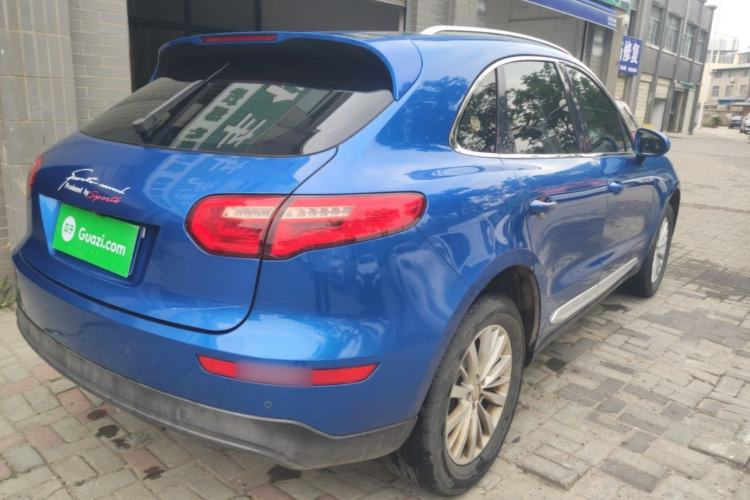 Used Zotye SR9 2017 2.0T Manual "Ultimate Road" Edition Rear Right 45 Deg