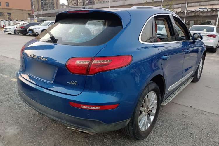 Used Zotye SR9 2017 2.0T Manual "Ultimate Light" Edition Rear Right 45 Deg