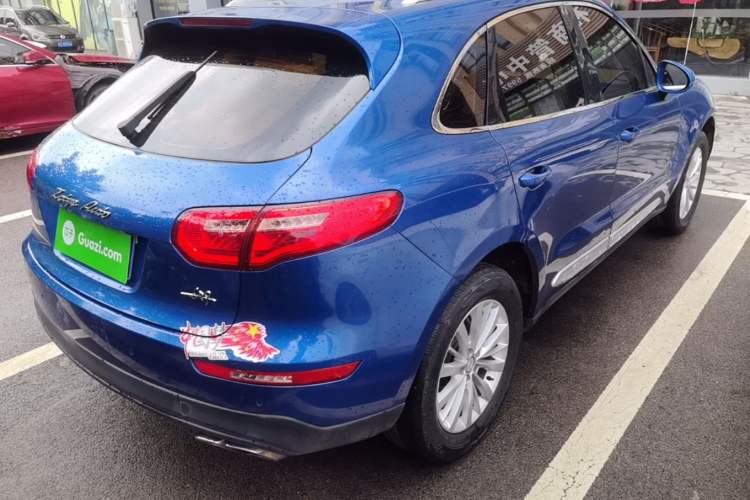 Used Zotye SR9 2017 2.0T Manual "Ultimate Light" Edition Rear Right 45 Deg