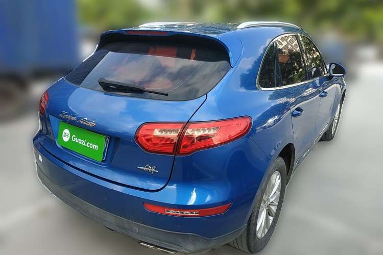 Used Zotye SR9 2017 2.0T Manual "Ultimate Light" Edition Rear Right 45 Deg