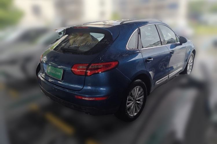 Used Zotye SR9 2017 2.0T Automatic Ultimate Road Edition Rear Right 45 Deg