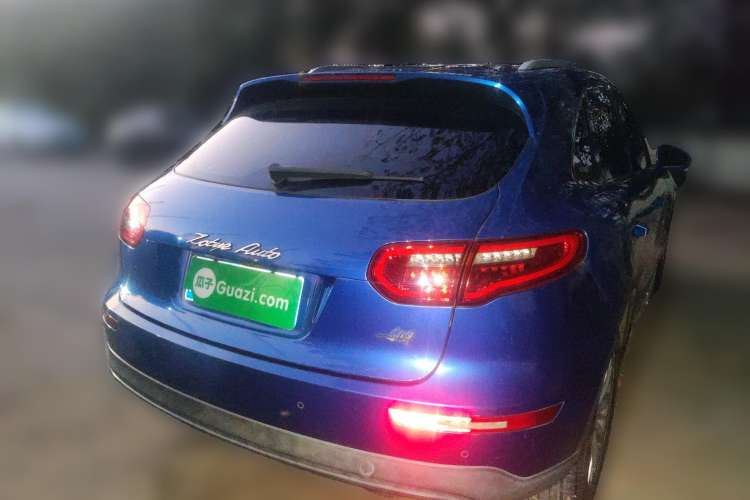 Used Zotye SR9 2017 2.0T Automatic Ultimate Road Edition Rear Right 45 Deg