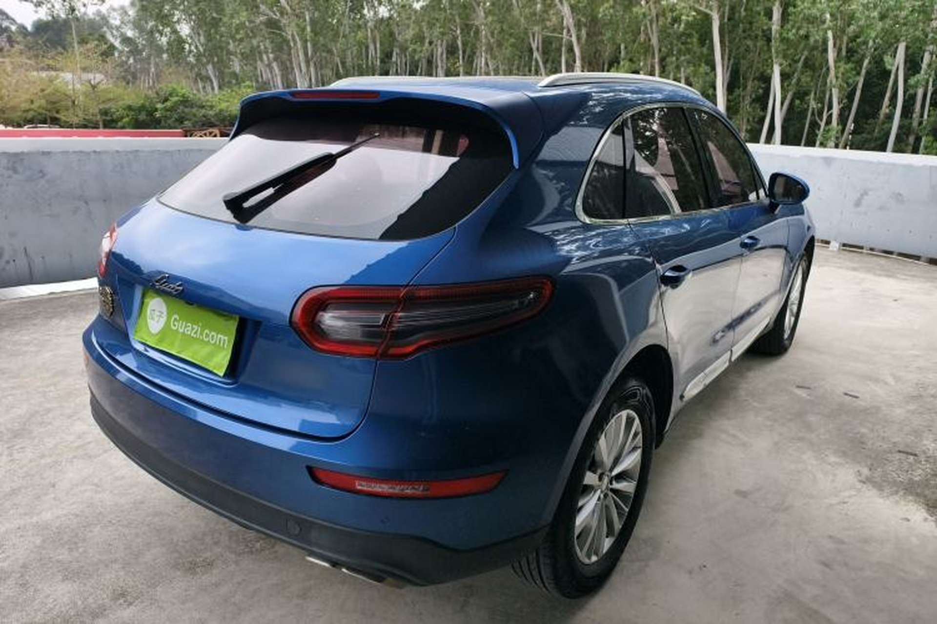 Used Zotye SR9 2017 2.0T Automatic Ultimate Edition Rear Right 45 Deg