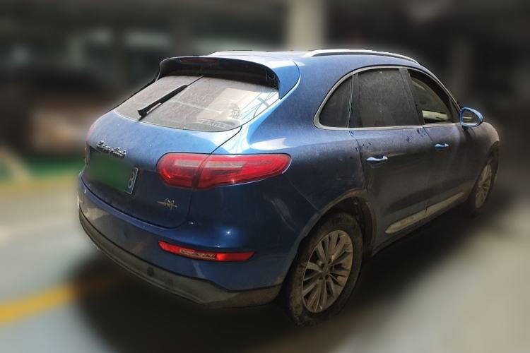 Used Zotye SR9 2017 2.0T Manual "Ultimate Road" Edition Rear Right 45 Deg