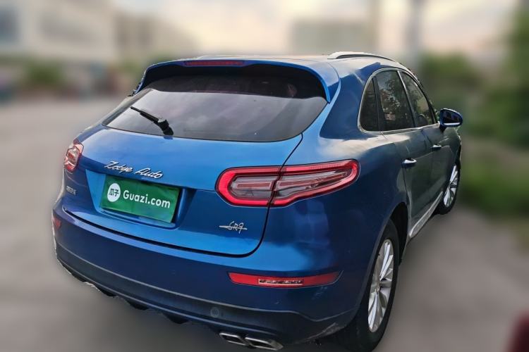 Used Zotye SR9 2017 2.0T Automatic Ultimate Edition Rear Right 45 Deg