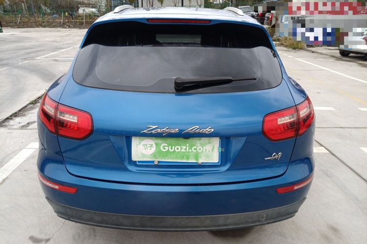 Used Zotye SR9 2017 2.0T Automatic Ultimate Road Edition Rear