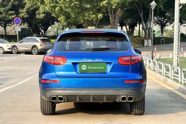 Used Zotye SR9 2017 2.0T Automatic Ultimate Light Edition Rear