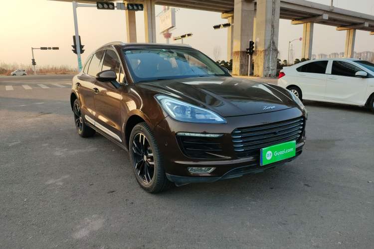 Used Zotye SR9 2017 2.0T Automatic Ultimate Dream Edition Front Right 45 Deg