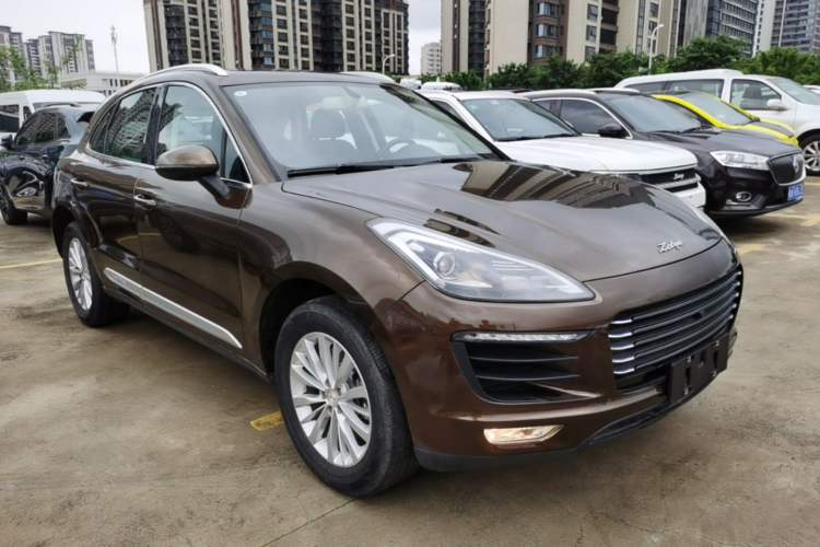 Used Zotye SR9 2017 2.0T Automatic Ultimate Road Edition Front Right 45 Deg