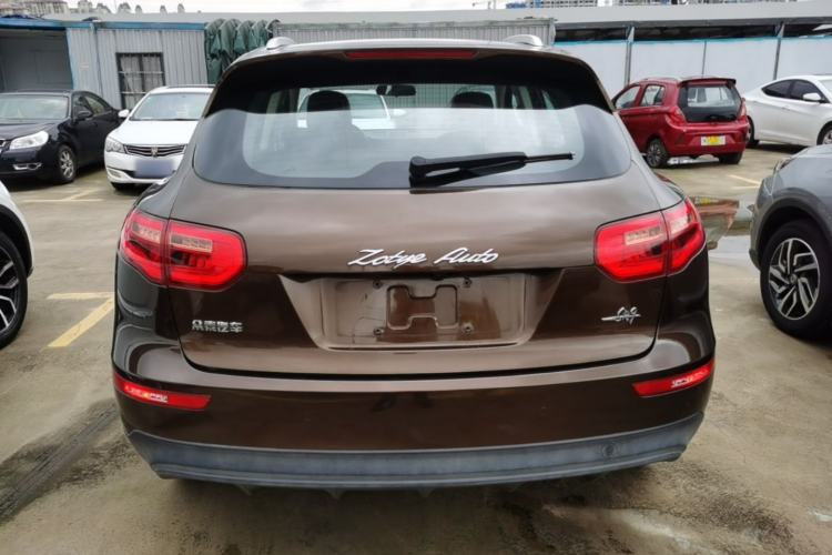 Used Zotye SR9 2017 2.0T Automatic Ultimate Road Edition Rear