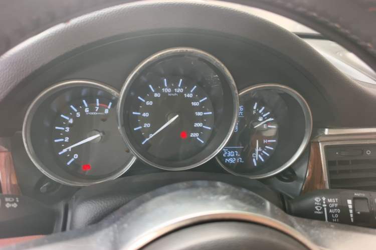 Used Zotye SR9 2017 2.0T Manual "Ultimate Heart" Edition Instrument Cluster