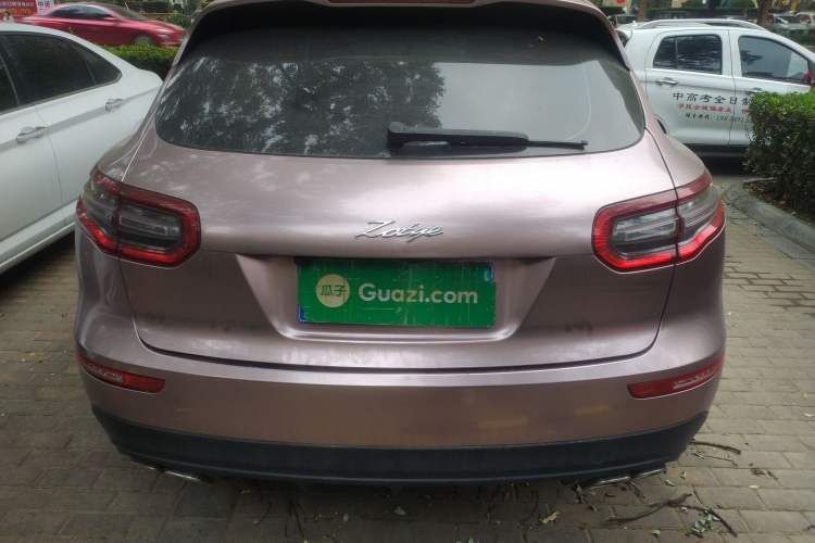 Used Zotye SR9 2017 2.0T Automatic Ultimate Dream Edition Rear