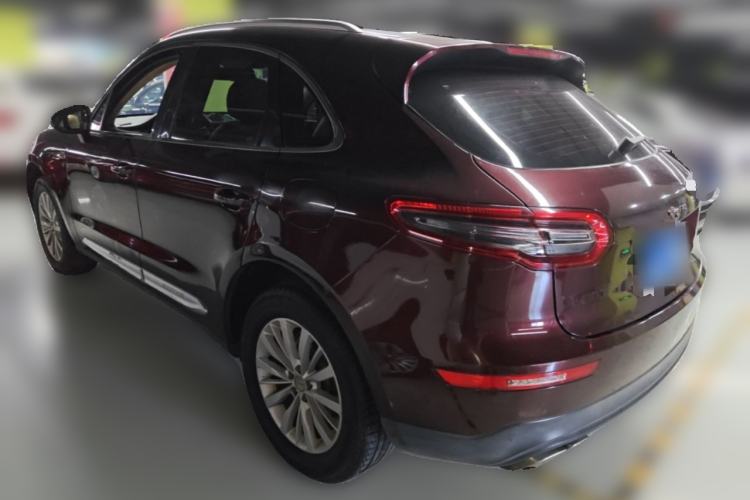 Used Zotye SR9 2017 2.0T Manual "Ultimate Heart" Edition Rear Left 45 Deg