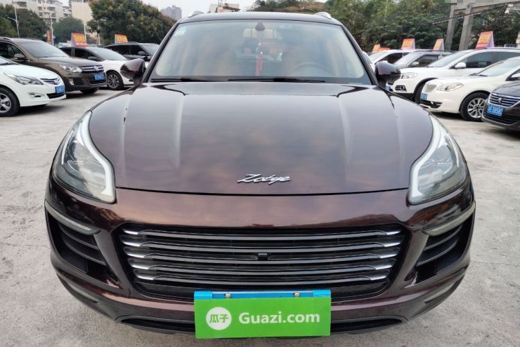 Used Zotye SR9 2017 2.0T Automatic Ultimate Road Edition Front