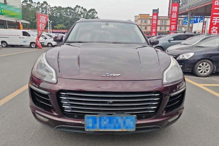 Used Zotye SR9 2017 2.0T Automatic Ultimate Edition Front